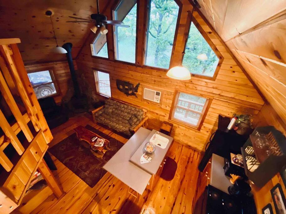 יוריקה ספרינגס The Loft At Bear Mountain Log Cabins מראה חיצוני תמונה