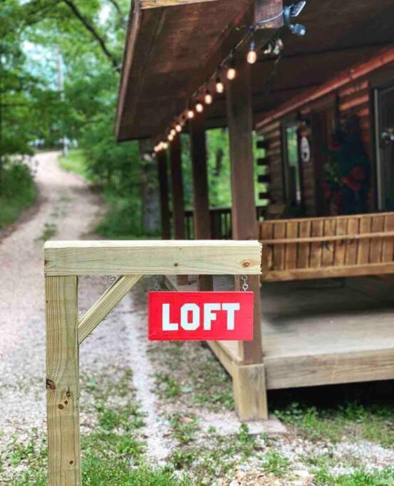 יוריקה ספרינגס The Loft At Bear Mountain Log Cabins מראה חיצוני תמונה