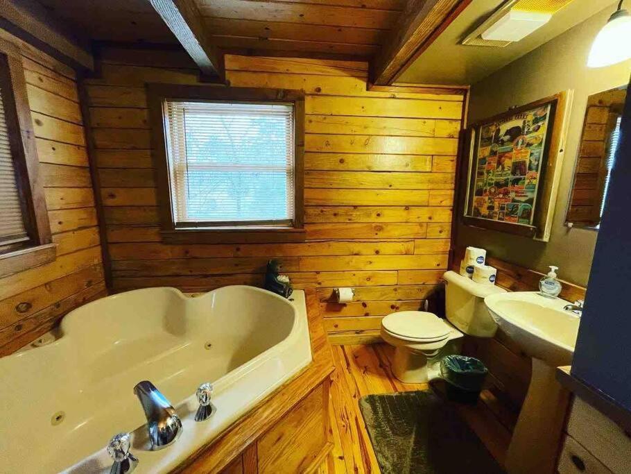 יוריקה ספרינגס The Loft At Bear Mountain Log Cabins מראה חיצוני תמונה