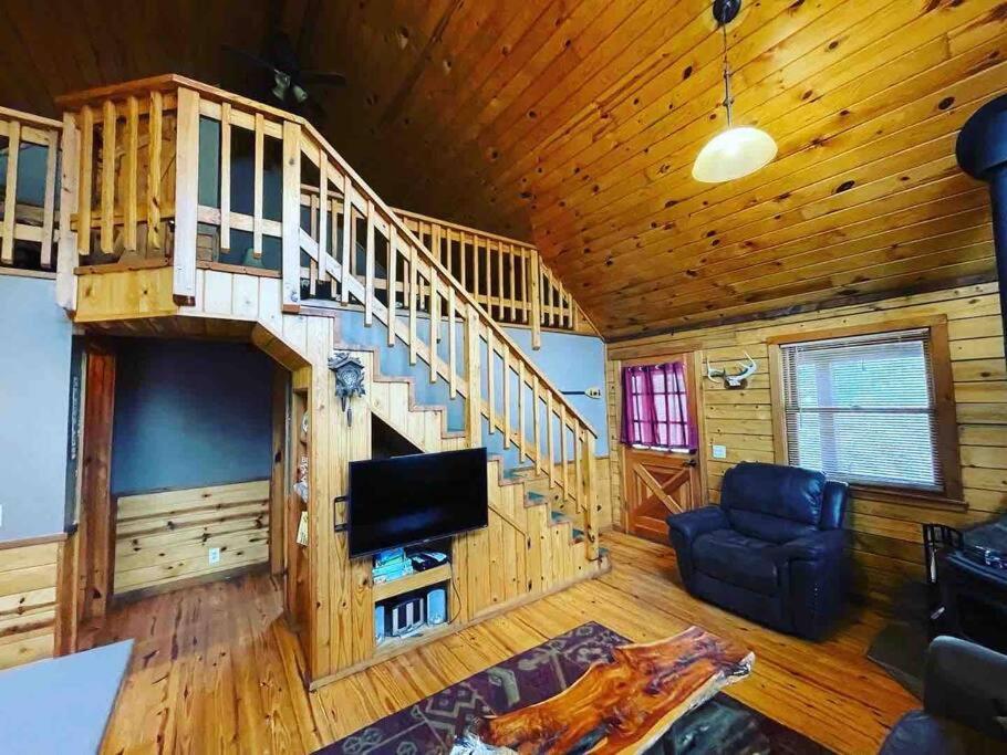 יוריקה ספרינגס The Loft At Bear Mountain Log Cabins מראה חיצוני תמונה