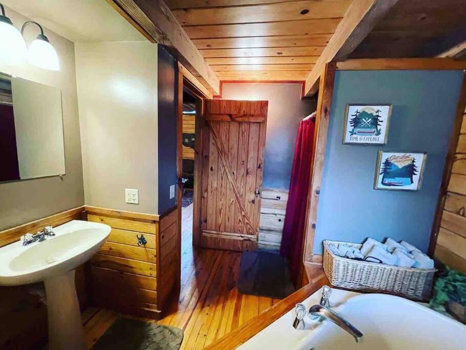 יוריקה ספרינגס The Loft At Bear Mountain Log Cabins מראה חיצוני תמונה