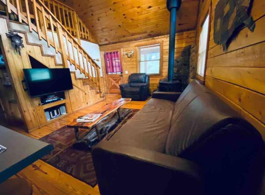 יוריקה ספרינגס The Loft At Bear Mountain Log Cabins מראה חיצוני תמונה